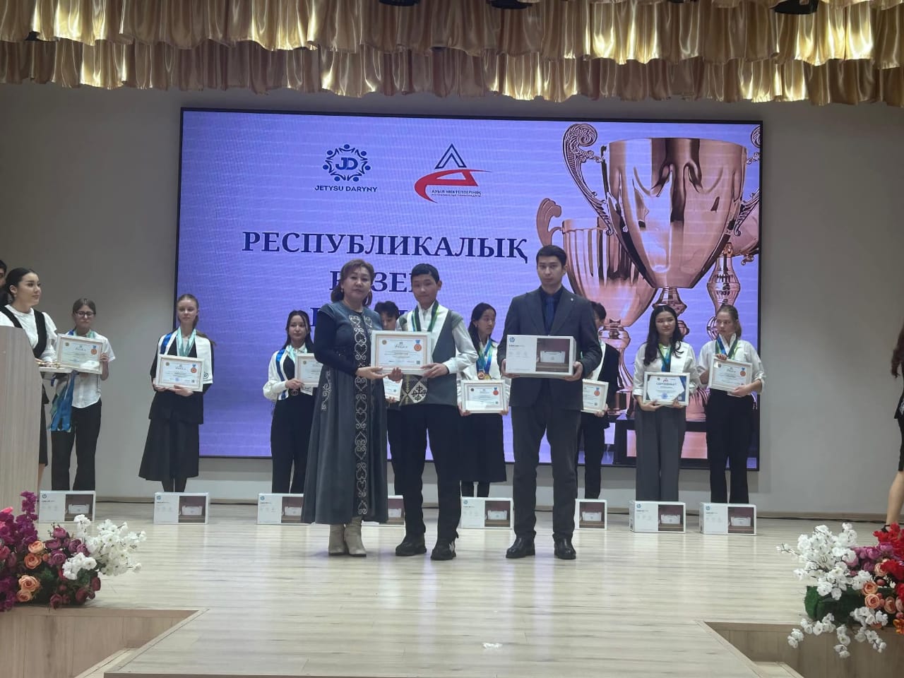Ауыл олимпиадасының жеңімпаздары